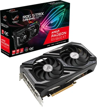 Відеокарта Asus PCI-Ex Radeon RX 6600 XT ROG Strix OC Edition 8GB GDDR6 (128bit) - Б/У