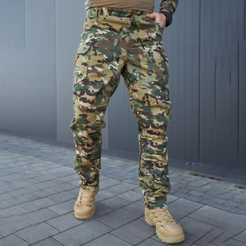 Мужские штаны рип-стоп с D-кольцами мультикам размер L