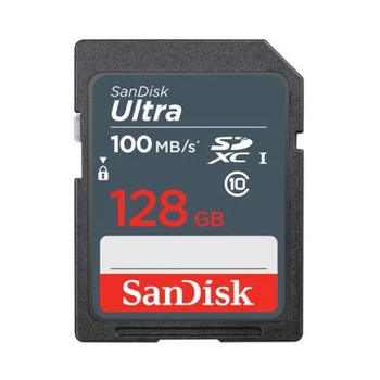 Карта пам'яті SD 128Gb SanDisk Ultra class 10 UHS-1 (SDSDUNR-128G-GN3IN)