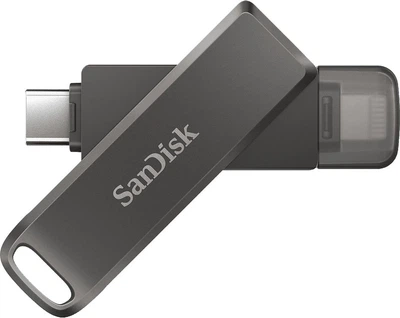 Флешка USB Type-C /Lightning 64Gb SanDisk iXpand Drive Luxe (SDIX70N-064G-GN6NN)