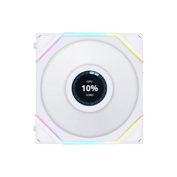 Кулер для корпуса Lian Li TL LCD 120-3 White (G99.12TLLCD3W.00)
