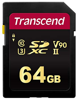 Карта памяти SD 64Gb Transcend UHS-II 700S (TS64GSDC700S)