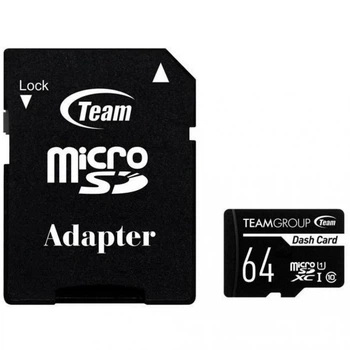 Карта памяти microSD 64Gb Team class 10 UHS-I (TDUSDX64GUHS03)
