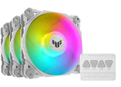 Кулер для корпуса ASUS TUF Gaming TF120 ARGB 3IN1 White (90DA0033-B09030)