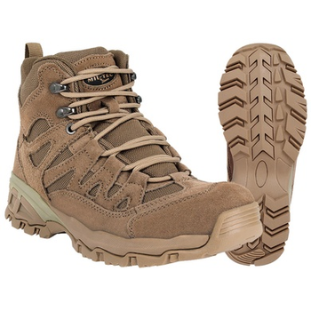 Черевики тактичні MIL-TEC Squad Boots 5 Inch Coyote 43 (275 мм)