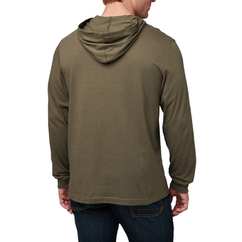 Реглан с капюшоном 5.11 Tactical® 5.11 Hooded Long Sleeve L RANGER GREEN