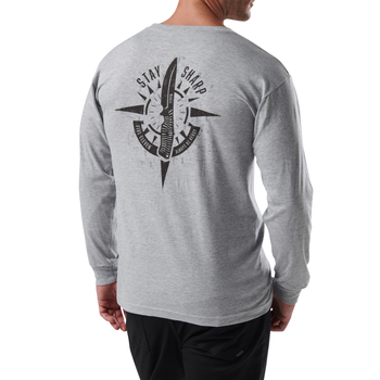 Реглан 5.11 Tactical® Stay Sharp Long Sleeve S Heather Grey