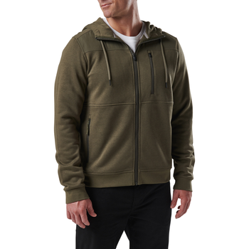 Реглан з капюшоном 5.11 Tactical Arms Full Zip Jacket L RANGER GREEN