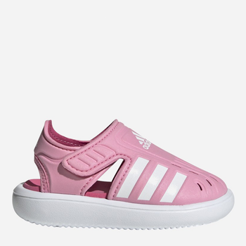 Sandały dziecięce dla dziewczynki sportowe Adidas Water Sandal I IE2604 21 Różowe (4066766778726)