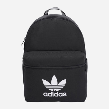 Plecak sportowy materiałowy 21 l Adidas AC Adicolor Backpack Czarny (4066763518684)
