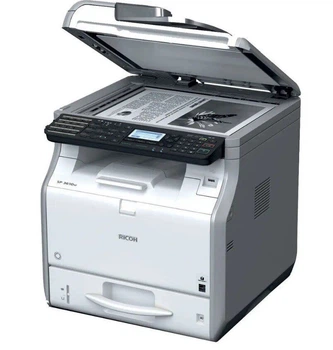 МФУ Ricoh Aficio SP3600sf / Лазерная монохромная печать / 600x600 dpi / A4 / 31 стр/мин / USB 2.0, Ethernet / Дуплекс б/у