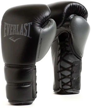 Боксерские перчатки Everlast POWERLOCK 2 PRO TRAINING LACED GLOVE черный Уни 12 унций