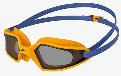 Очки для плавания Speedo HYDROPULSE GOG JU синий, оранжевый Дет OSFM