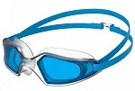 Очки для плавания Speedo HYDROPULSE GOG AU CLEAR/BLUE голубой, прозрачный Унисекс OSFM