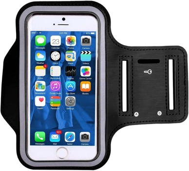 Наручный Чехол KLL для Iphone 6 / 6s на руку для бега спорта черный