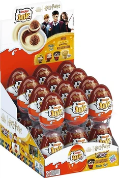 Шоколадні яйця Kinder Joy Harry Potter Quiditch Гаррі Поттер Квідіч 12 шт * 20 г
