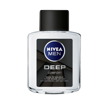 Woda po goleniu NIVEA Men Deep Comfort antybakteryjna 100 ml (5900017061863)