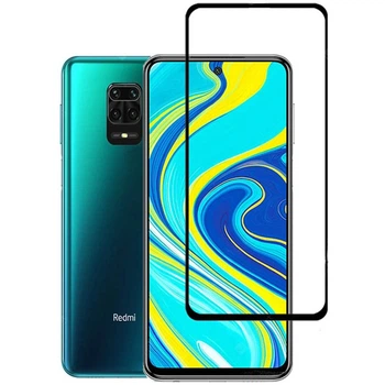 Защитное стекло 5D для Xiaomi Redmi Note 9 Pro Black