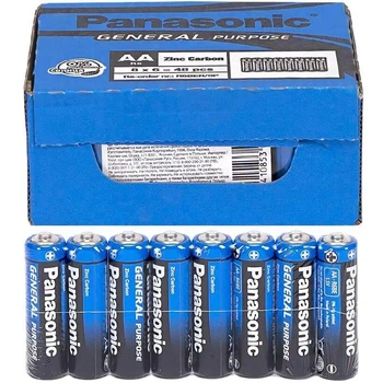 Батарейки Panasonic AA (LR06) упаковка, 48 шт