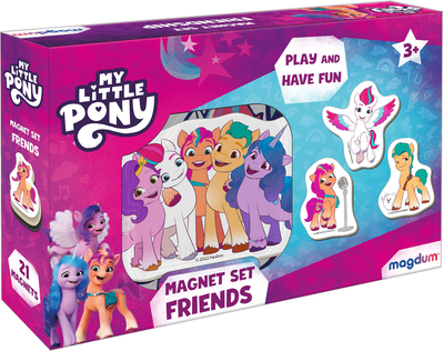 Zestaw magnesów Magdum My Little Pony Przyjaciele ME5031-22 21 elementów (4820215154512)
