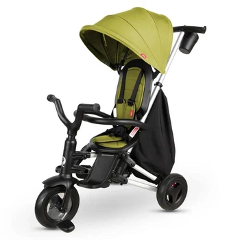 Велосипед трехколесный складной Qplay Nova+ Rubber, military green