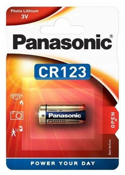 Батарейка PANASONIC 123 Lithium 1 шт