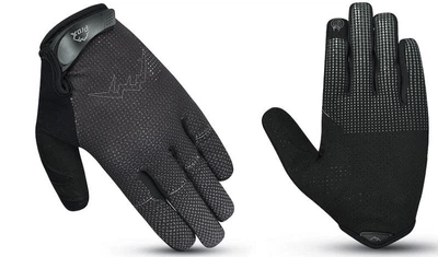 Велоперчатки ProX Long Edition GEL PRO, AIR VENT, Touch, серый-чорный (A-PZ-0877) L