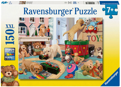 Puzzle Ravensburger Little Paws Playtime 150 elementów (4005555008651)