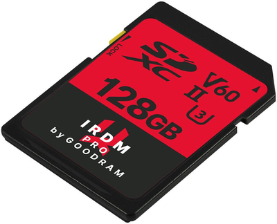 Karta pamięci Goodram IRDM Pro SDXC 128GB UHS-II (IRP-S6B0-1280R12)