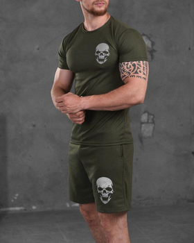 Літній комплект Skull olive ВТ1167 M