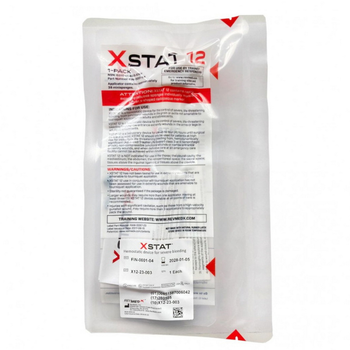 Кровоспинний аплікатор RevMedx XSTAT-12 Hemostatic Device