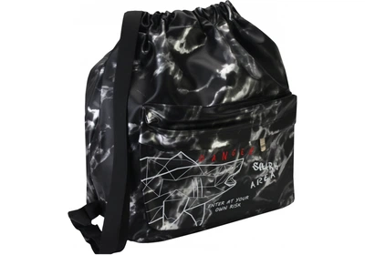 Сумка-рюкзак Cool For School з кишенею 46.5х36х6.1 см чорна (CF87314)