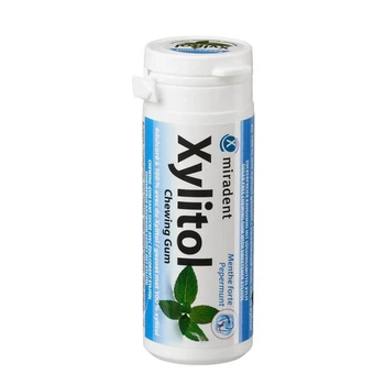 Жувальна гумка з ксилітолом Miradent Xylitol Chewing Gum Peppermint 30 шт