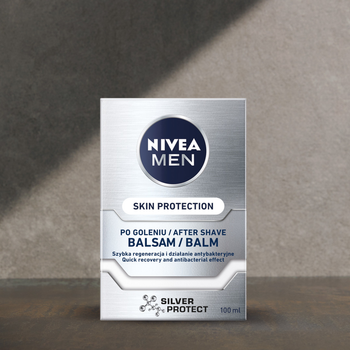 Balsam po goleniu NIVEA Men Skin Protection Silver Protect 100 ml (4005808571833)