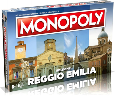 Gra planszowa Winning Moves Monopoly Reggio Emilia Edition (5036905046428)