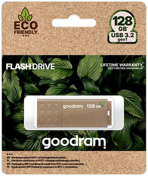 Флеш пам'ять Goodram UME3 Eco Friendly 128GB USB 3.0 Brown (UME3-1280EFR110