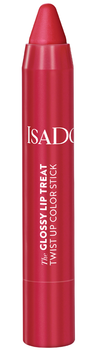 Błyszczyk do ust IsaDora Twist-Up Gloss Stick 12 Rhubarb Red 3.3 ml (7333352079954)