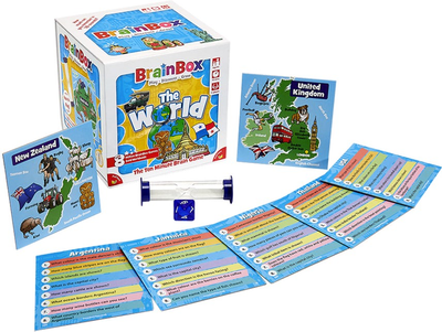 Настільна гра Asmodee BrainBox The World (50258221390161
