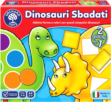 Настільна гра Orchard Toys Careless Dinosaurs (8054144610627)