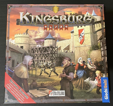 Gra planszowa Giochi Uniti Kingsburg Deluxe (8058773201317)