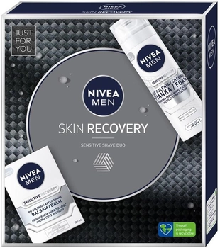 Подарунковий набір Nivea Men Skin Recovery Піна для гоління 200 мл + Бальзам після гоління 100 мл (9005800361673)