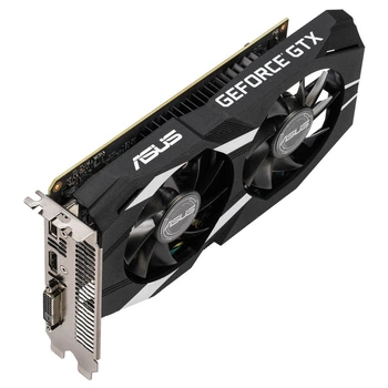 Видеокарта Asus GeForce GTX 1650 4GB GDDR5, 128-bit, 1485/8002 МГц, DVI, HDMI, DPort) Б/У