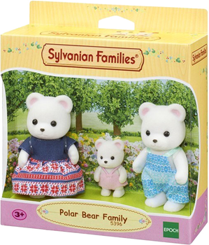 Zestaw figurek Sylvanian Families Polar Bear Family 3 szt (5054131053966)