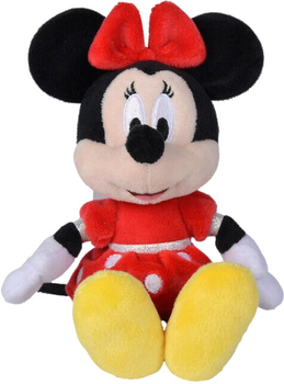 М'яка іграшка Simba Minnie Red Dress 20 см (5400868014341)