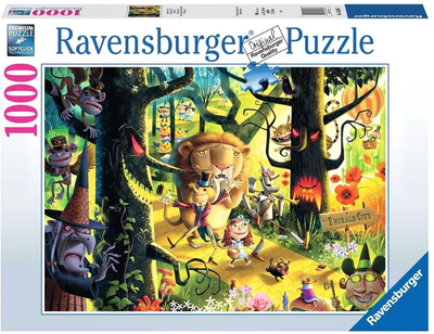 Puzzle Ravensburger Lions Tigers Bears Oh My 69 x 49 cm 1000 elementow (4005556165667)
