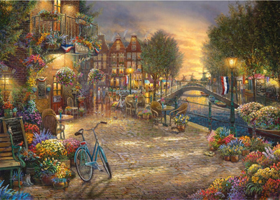 Puzzle Schmidt Thomas Kinkade Amsterdam 69.3 x 49.3 cm 1000 elementów (4001504599171)