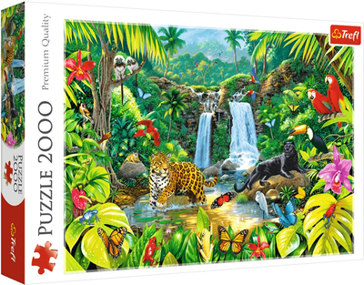 Puzzle Trefl Tropical Forest 96 kh 68 cm 2000 elementów (5900511271041)