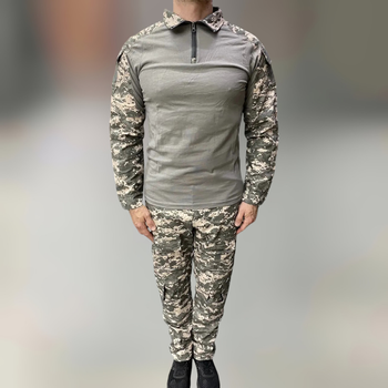 Военная форма COMBAT (убакс и брюки), пиксель НАТО, размер XXL, тактическая форма