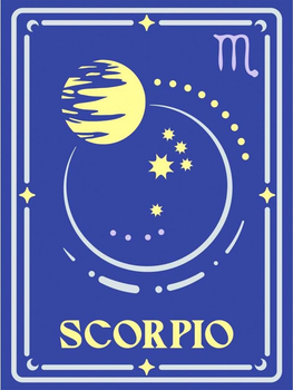 Malowanie po numerach Ravensburger CreArt Zodiac Sign Scorpio 18 x 24 cm (4005556237401)