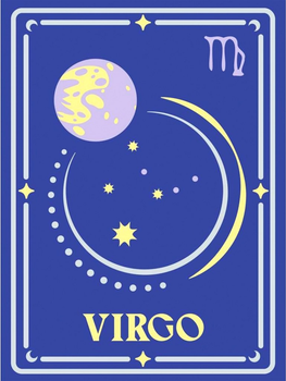 Malowanie po numerach Ravensburger CreArt Zodiac Sign Virgo 18 x 24 cm (4005556237449)